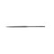 Grobet Swiss Pattern Needle File 6-1/4 Inch Barrette Cut 6